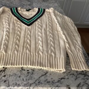Men’s vintage tennis sweater